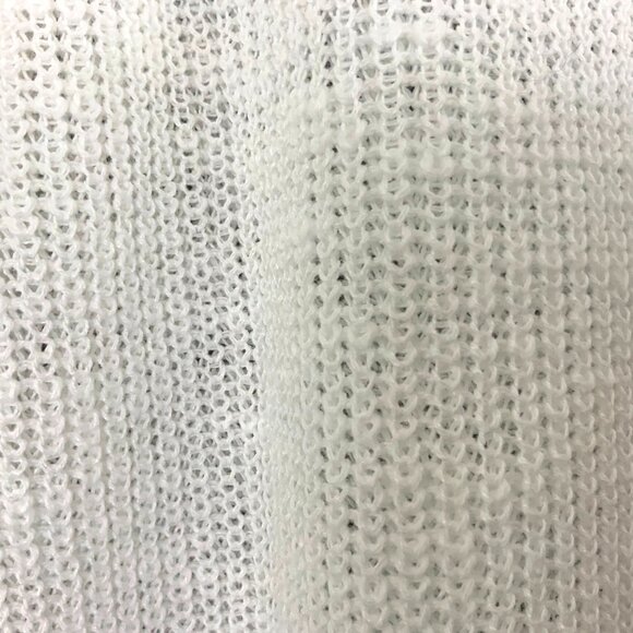 Eileen Fisher White Crew Neck Tunic Sweater Organic Linen Blend Long Sleeve Sz S - Picture 7 of 16